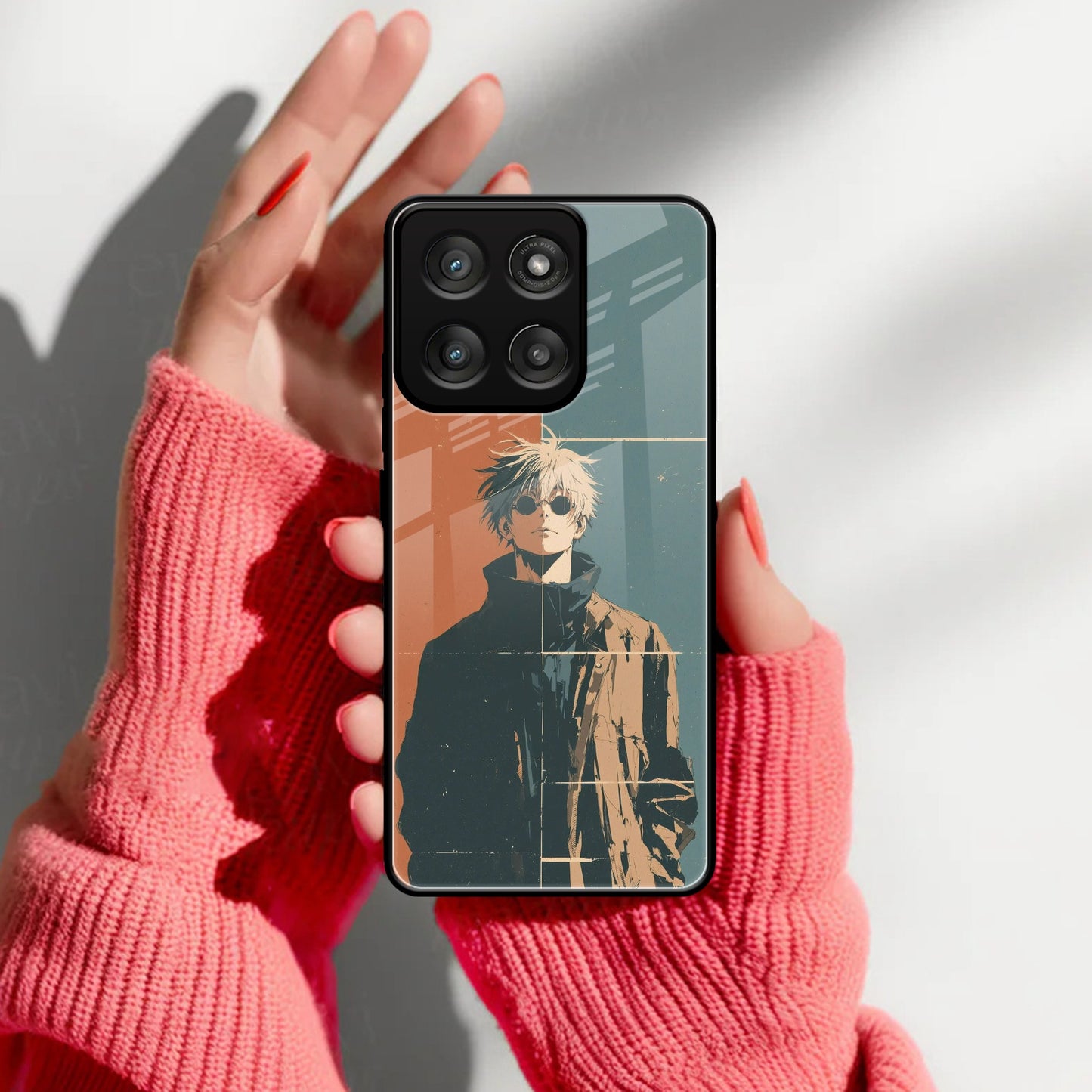 Infinity King Glass Case Cover For Motorola