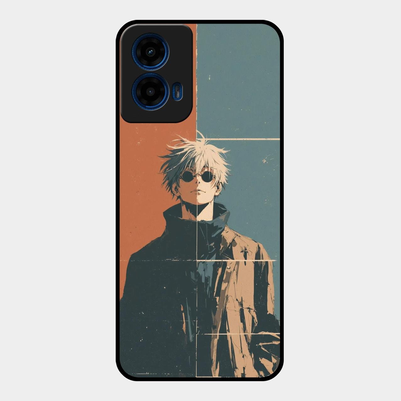 Infinity King Glass Case Cover For Motorola G45 5G
