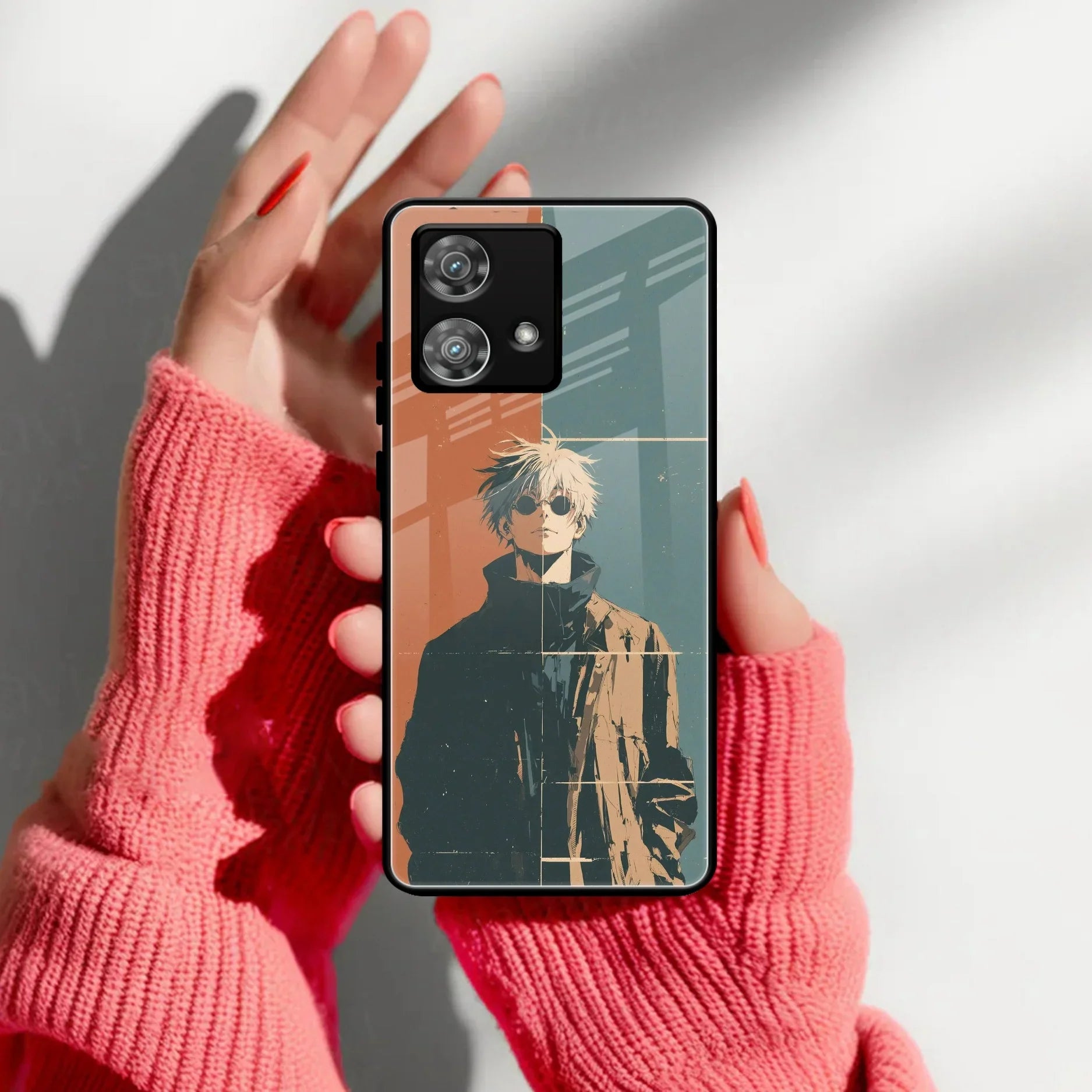 Infinity King Glass Case Cover For Motorola - ShopOnCliQ