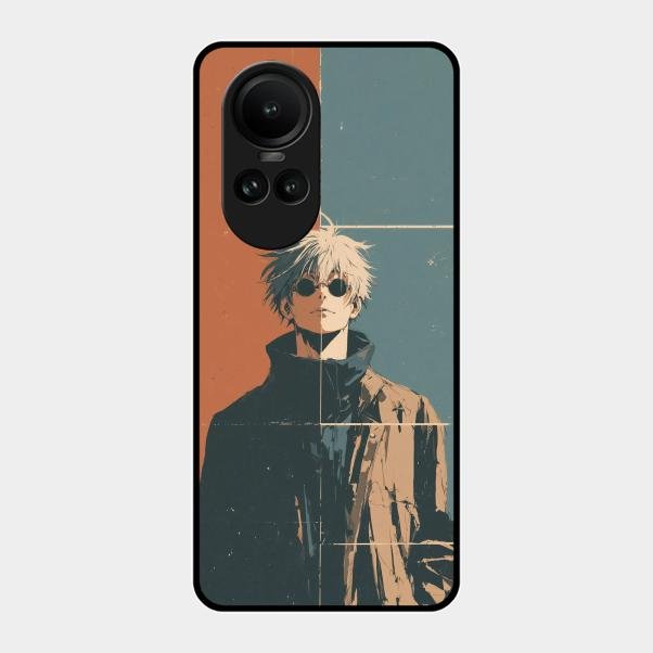 Infinity King Glass Case Cover For Oppo Reno 10 5G
