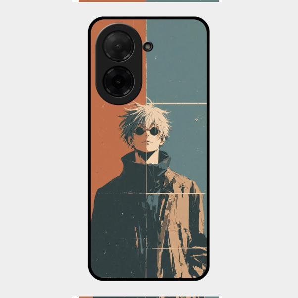 Infinity King Glass Case Cover For Poco C71