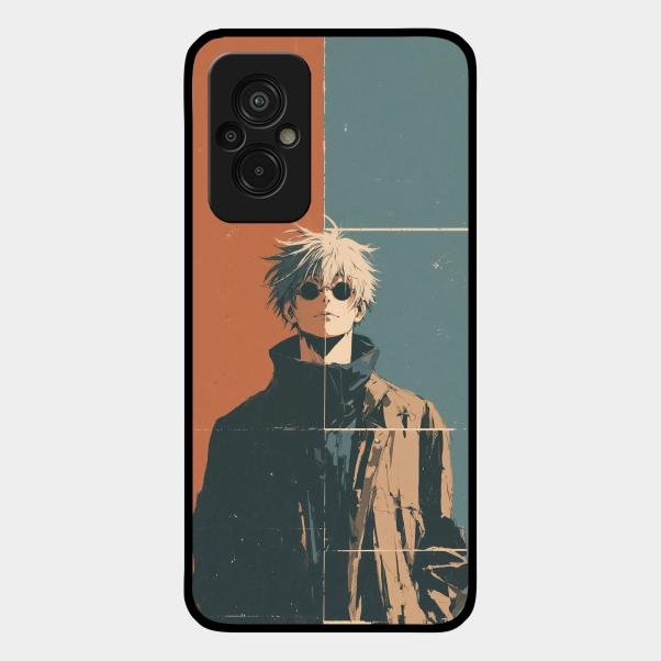 Infinity King Glass Case Cover For Redmi 11 Prime 4G