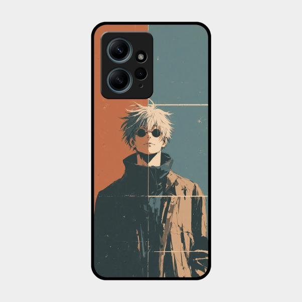 Infinity King Glass Case Cover For Redmi Note 12 4G