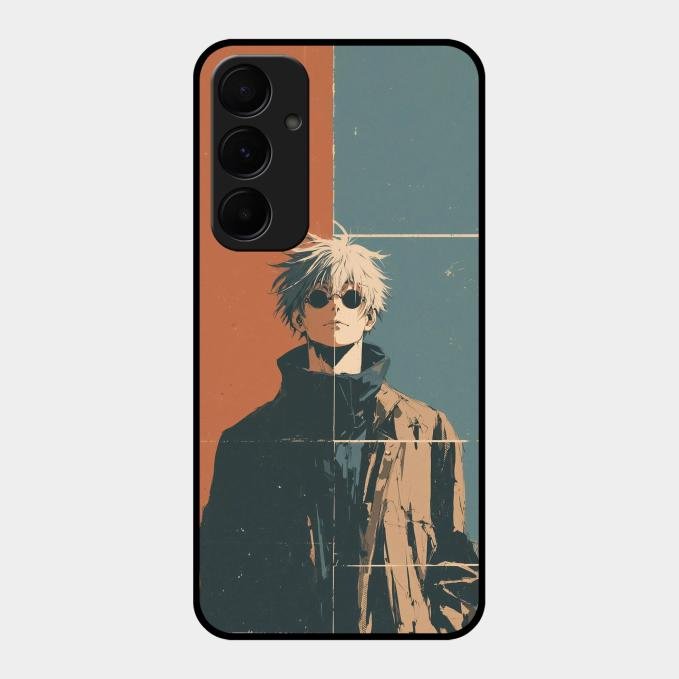 Infinity King Glass Case Cover For Samsung Galaxy A55 5G
