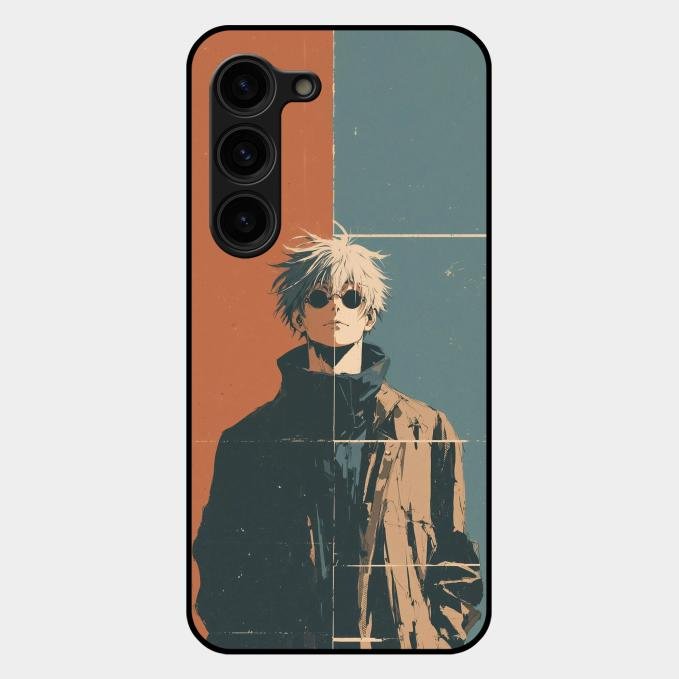 Infinity King Glass Case Cover For Samsung Galaxy S23 Plus 5G