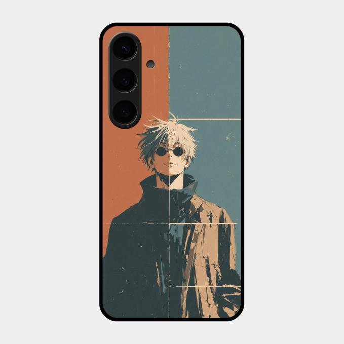 Infinity King Glass Case Cover For Samsung Galaxy S24 Plus 5G