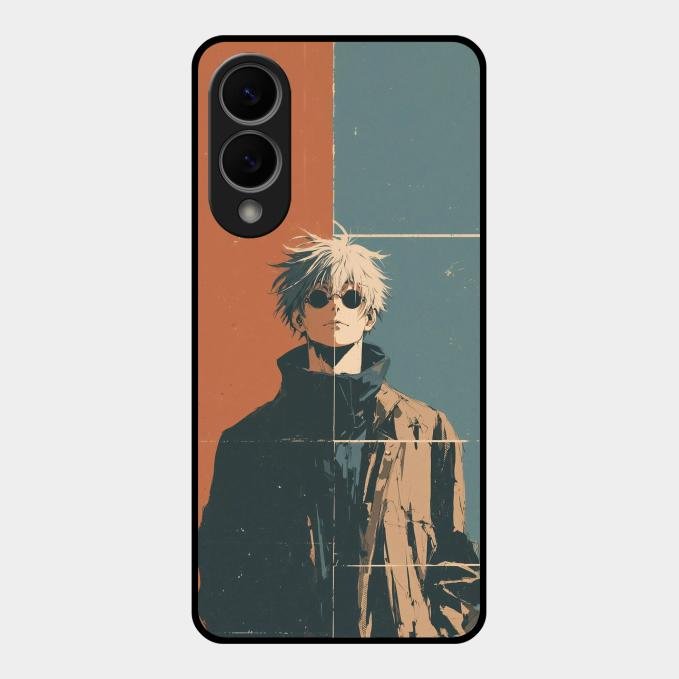 Infinity King Glass Case Cover For Samsung Galaxy S25 Edge 5G