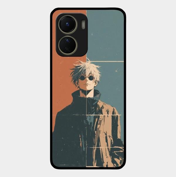 Infinity King Glass Case Cover For Vivo T2X 5G