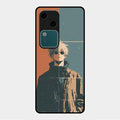 Infinity King Glass Case Cover For Vivo V30 5G