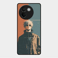 Infinity King Glass Case Cover For Vivo V30E 5G