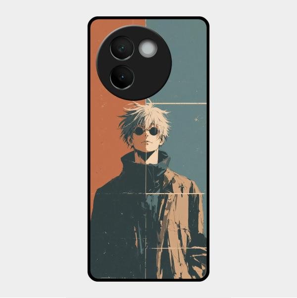 Infinity King Glass Case Cover For Vivo V30E 5G