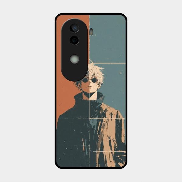 Infinity King Glass Case Cover For Vivo V40E 5G