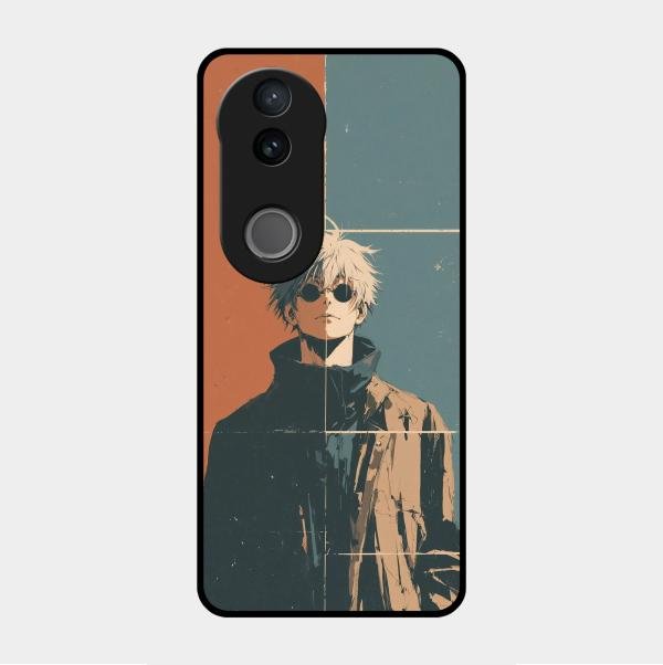 Infinity King Glass Case Cover For Vivo V50 5G