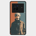 Infinity King Glass Case Cover For Vivo X80 5G
