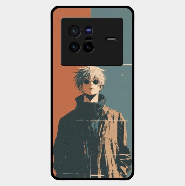 Infinity King Glass Case Cover For Vivo X80 5G
