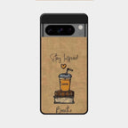 Inspired Sips Glass Case Cover For Google Pixel 8 Pro 5G