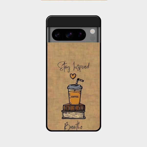 Inspired Sips Glass Case Cover For Google Pixel 8 Pro 5G