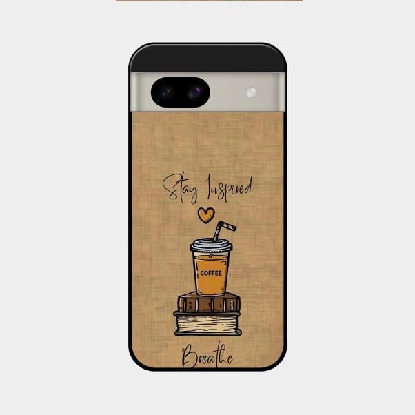 Inspired Sips Glass Case Cover For Google Pixel 8A 5G