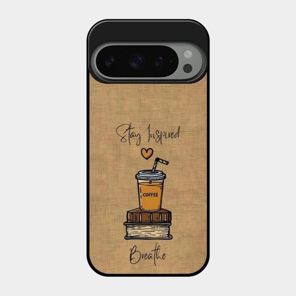 Inspired Sips Glass Case Cover For Google Pixel 9 Pro 5G