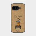 Inspired Sips Glass Case Cover For Google Pixel 9A 5G
