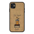 Inspired Sips Glass Case Cover For iPhone 11