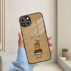 Inspired Sips Glass Case Cover For iPhone - ShopOnCliQ