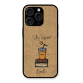 Inspired Sips Glass Case Cover For iPhone 15 Pro Max
