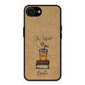 Inspired Sips Glass Case Cover For iPhone 16e