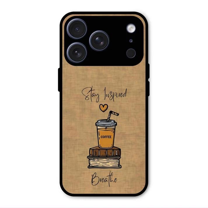 Inspired Sips Glass Case Cover For iPhone 17 Pro Max