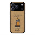 Inspired Sips Glass Case Cover For iPhone 17 Pro Max