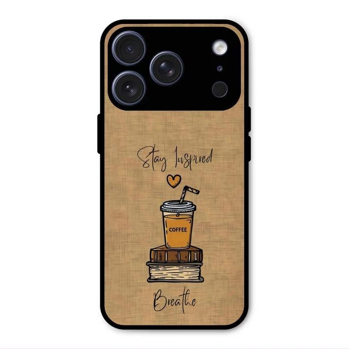 Inspired Sips Glass Case Cover For iPhone 17 Pro