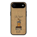 Inspired Sips Glass Case Cover For iPhone Air