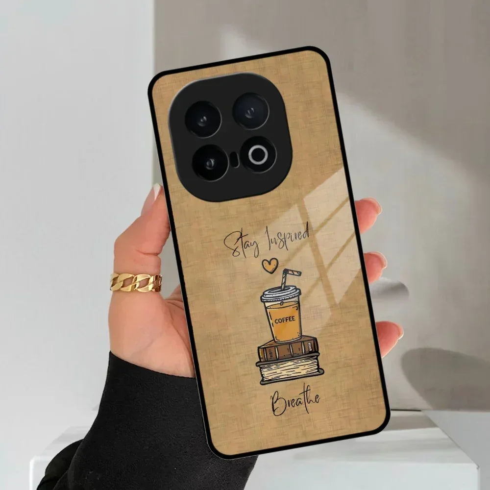 Inspired Sips Glass Case Cover For Vivo - ShopOnCliQ