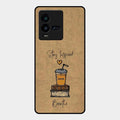 Inspired Sips Glass Case Cover For Iqoo 9T 5G