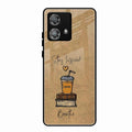 Inspired Sips Glass Case Cover For Motorola Edge 40 5G