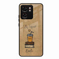 Inspired Sips Glass Case Cover For Motorola Edge 40