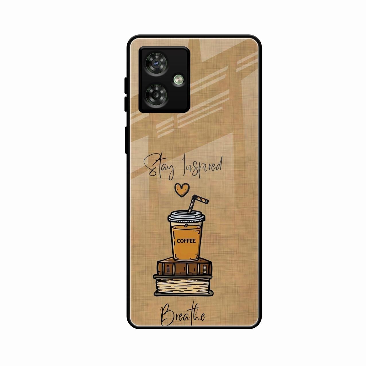 Inspired Sips Glass Case Cover For Motorola G54 5G
