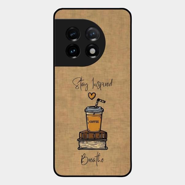 Inspired Sips Glass Case Cover For Oneplus 11 5G