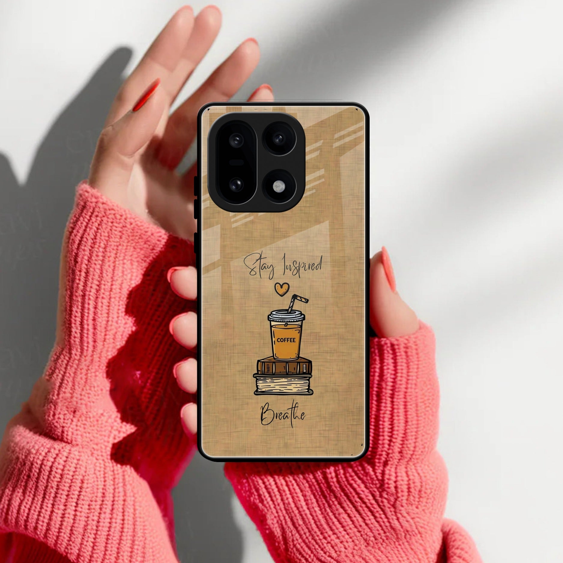 Inspired Sips Glass Case Cover For OnePlus 15 5G
