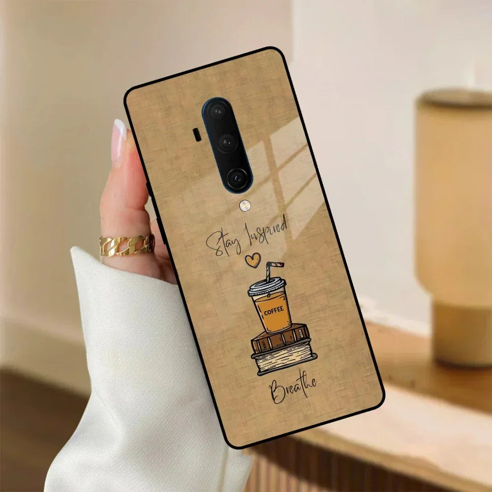 Inspired Sips Glass Case Cover For OnePlus - ShopOnCliQ