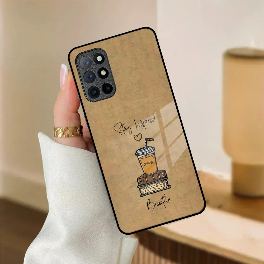 Inspired Sips Glass Case Cover For OnePlus - ShopOnCliQ