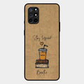 Inspired Sips Glass Case Cover For Oneplus 8T