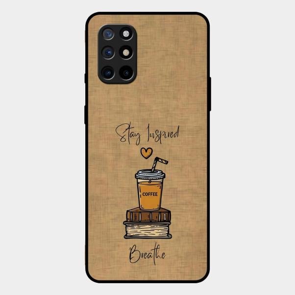 Inspired Sips Glass Case Cover For Oneplus 8T