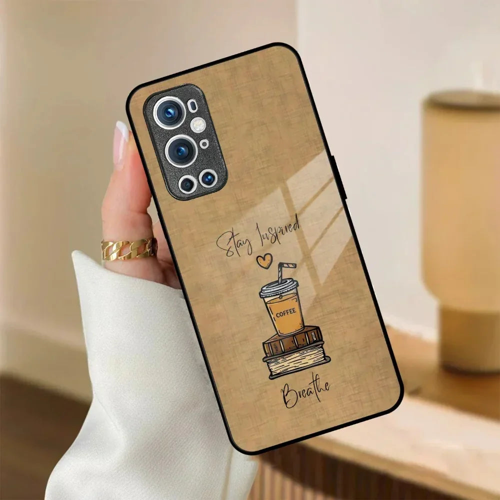 Inspired Sips Glass Case Cover For OnePlus - ShopOnCliQ