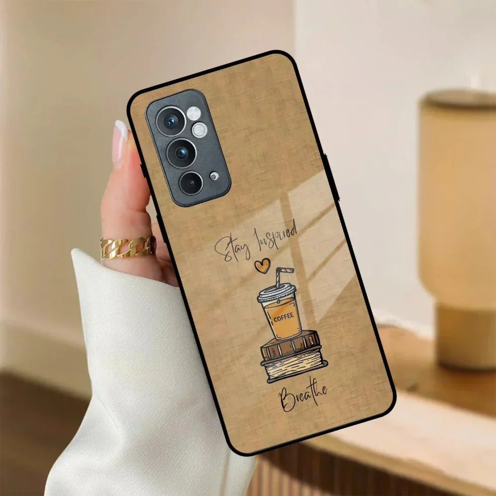 Inspired Sips Glass Case Cover For OnePlus - ShopOnCliQ