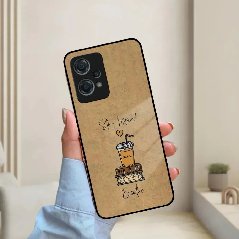Inspired Sips Glass Case Cover For OnePlus - ShopOnCliQ