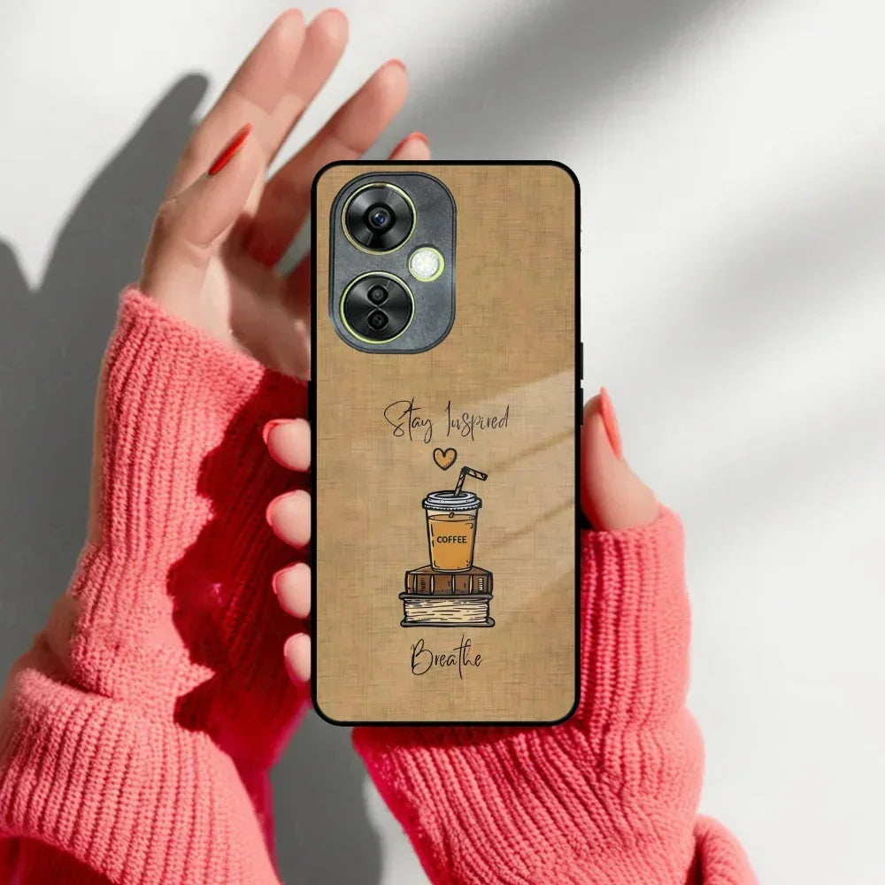 Inspired Sips Glass Case Cover For OnePlus - ShopOnCliQ