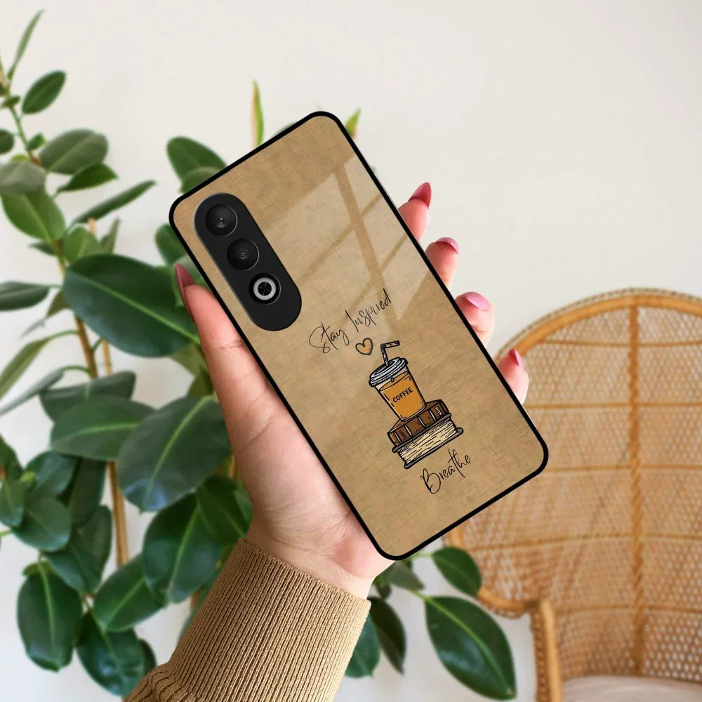 Inspired Sips Glass Case Cover For OnePlus - ShopOnCliQ