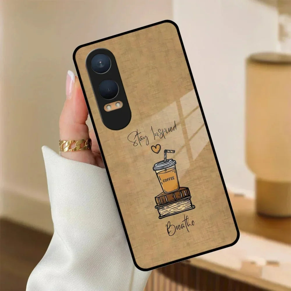 Inspired Sips Glass Case Cover For OnePlus - ShopOnCliQ