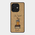 Inspired Sips Glass Case Cover For Oppo A3X 5G